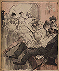 fig 3: Steinlen, Foyer de la Danse