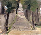 fig 28: Schjerfbeck, Park Alley