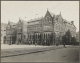 Museum of Fine Arts, Boston, at Copley Square, ca. 1876-95. Albumen print. Boston Public Library, Boston. 